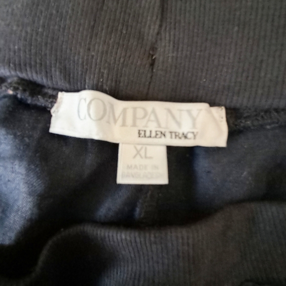 Ellen Tracy Blue Dress Pants with Adjustable Waist and Straight-Cut Legs - Picture 5 of 8